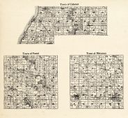 Fond Du Lac County - Calumet, Forest, Metomen, Wisconsin State Atlas 1930c